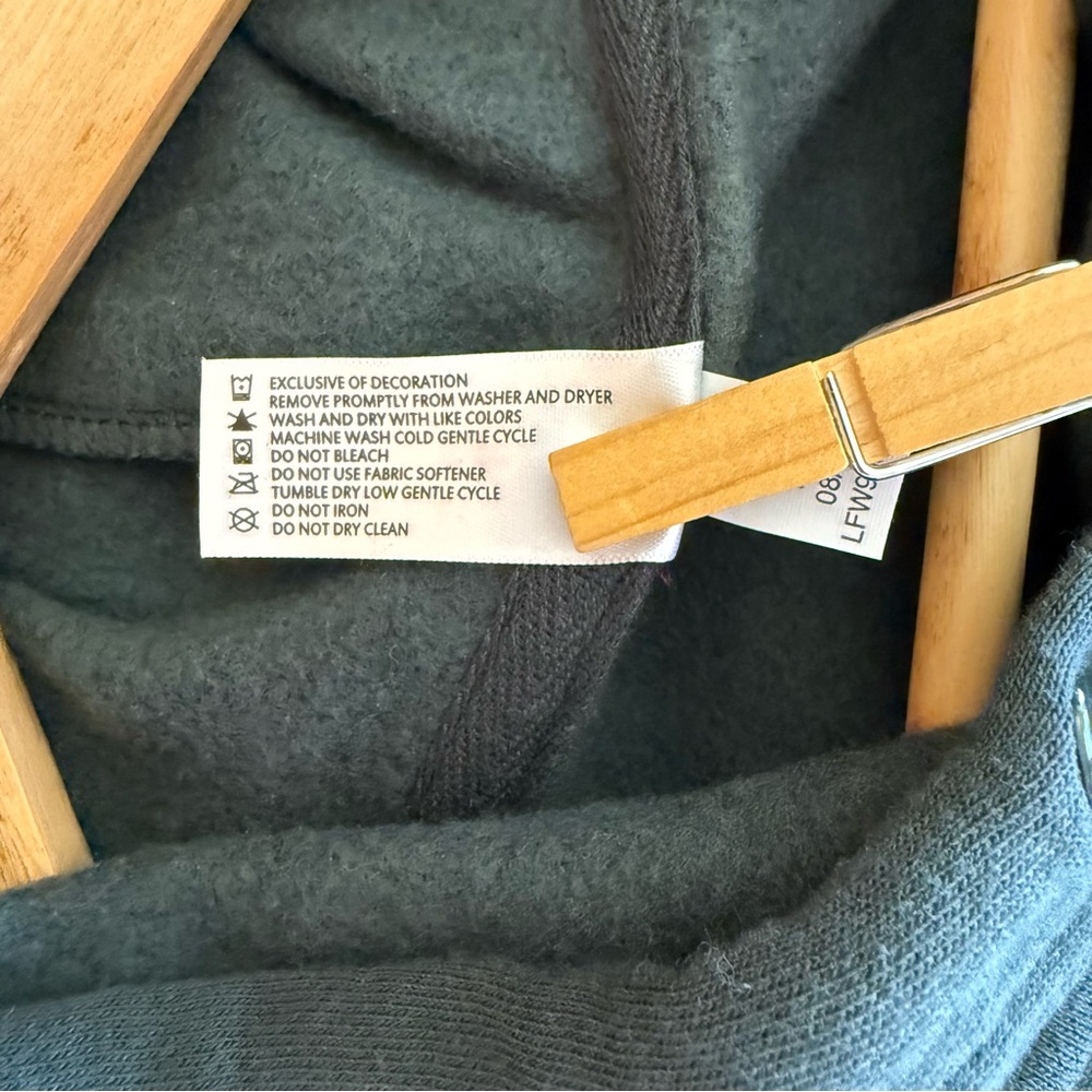 ⬇️💲90 Degree By Reflex NWT Darkest Spruce Green Hoodie - Picture 10 of 10